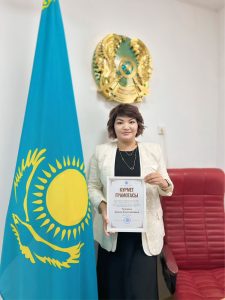 Атырау Облыстық Білім беру басқармасы, Атырау қалалық білім бөлімі №33 "Көркемай" бөбекжай-бақшасының директоры Тулеуова Айжан Жексенбаевна